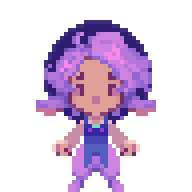 Pho Pixel Walk Cycle, Front Pho Pixel Walk Cycle, Front